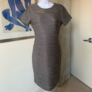 Bar III - Green & Gold mini dress - Size Small